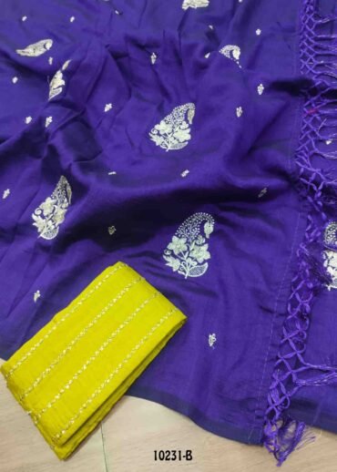 Damayanthi -10231-B  Violet Color Excellent Vichithra Saree CM1478251 (LR3D)