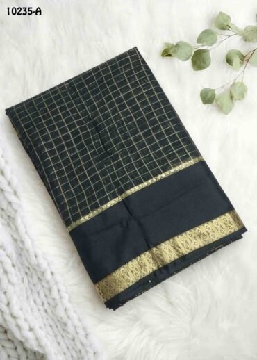 Jessica -10235-A  Black Color Excellent Viscose Georgette Saree CM1486045