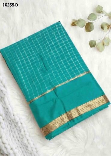 Jessica -10235-D  PersianGreen Color Excellent Viscose Georgette Saree CM1486045