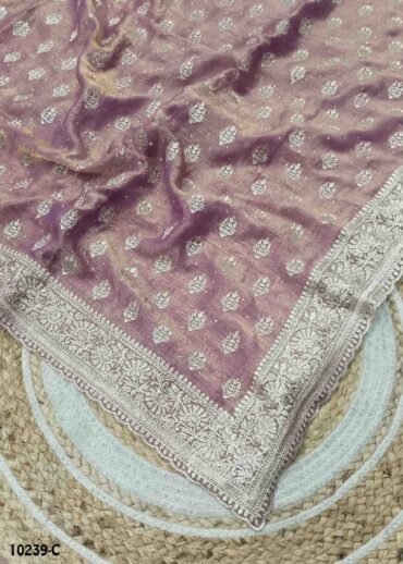 Anupama -10239-C Onion Pink Color Trendy Space Silk Saree CM1477820 (LR4C)