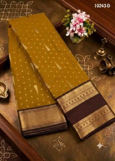 Yazhini -10243-D  Mustard Color Traditional Semi-Pattu Saree CM1486047 (LR4B)