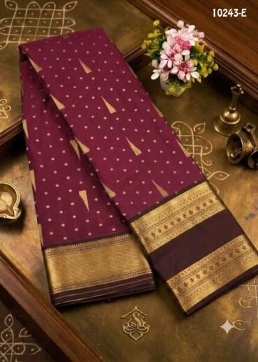 Yazhini -10243-E  BurgundyRed Color Traditional Semi-Pattu Saree CM1486047 (LR4B)