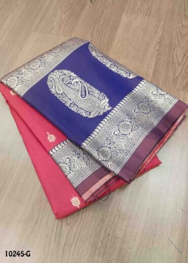 Iyalini -10245-G  DesireRed Color Traditional Banaras Saree CM1479385 (LR4B)