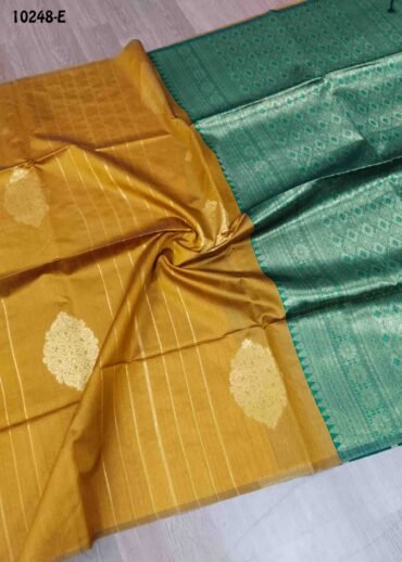 Aruzhshini -10248-E  DarkYellow Color Traditional Chanderi Silk Saree CM1474685 (LR4C)