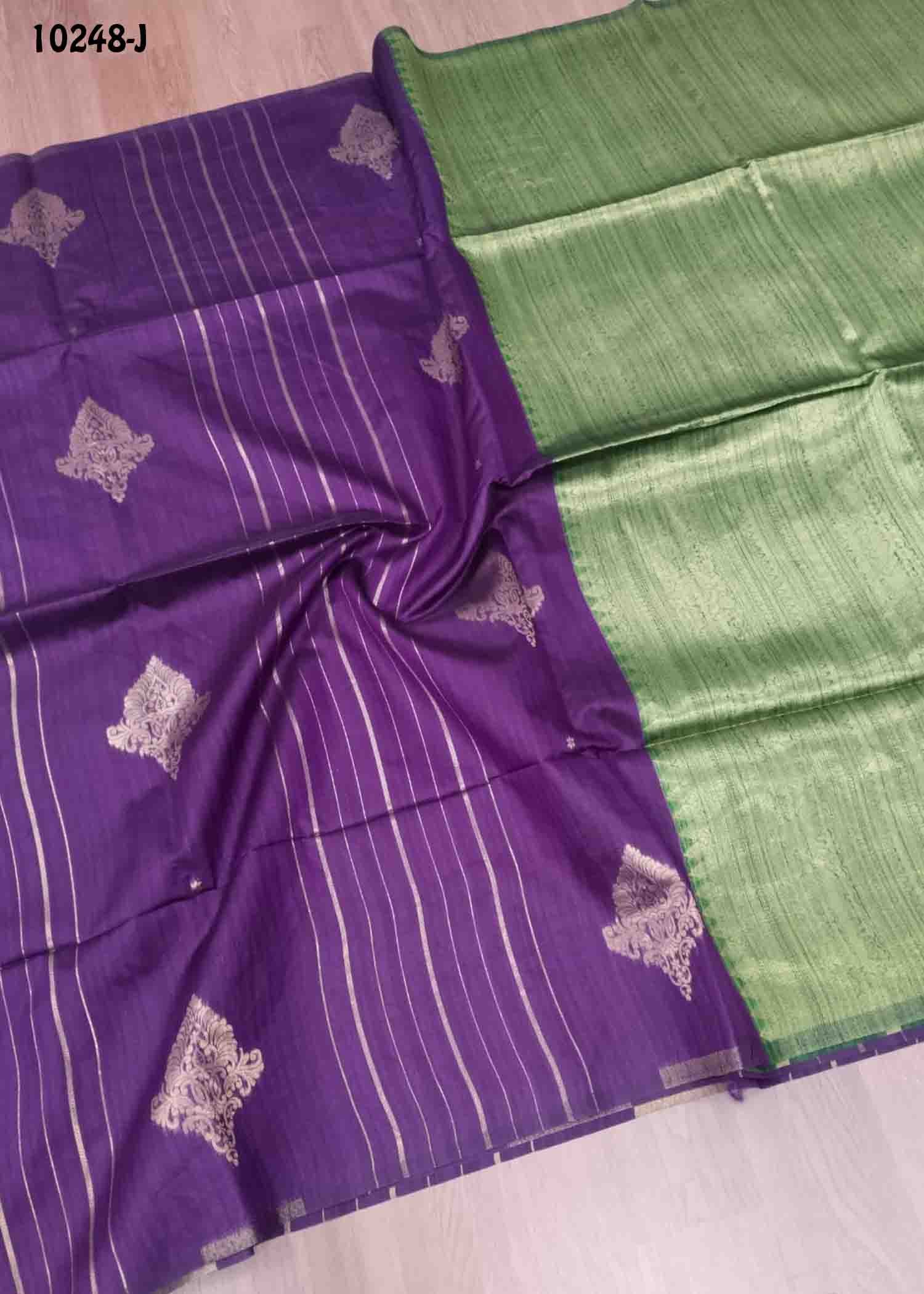 Arudhra -10248-J Violet Color Traditional Chanderi Silk Saree CM1474685 (LR4C)