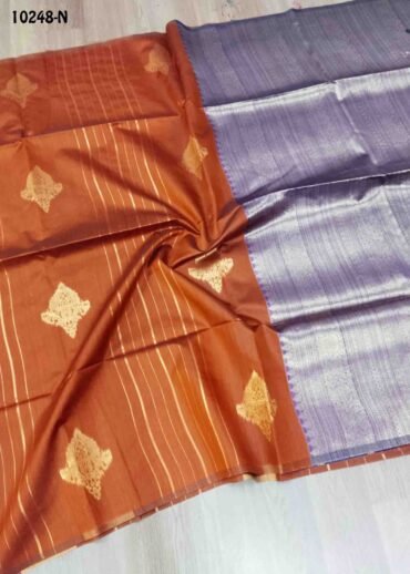 Arudhra -10248-N  DarkOrange Color Traditional Chanderi Silk Saree CM1474685 (LR4C)