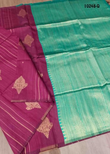 Arudhra -10248-Q  DarkPink Color Traditional Chanderi Silk Saree CM1474685 (LR4C)