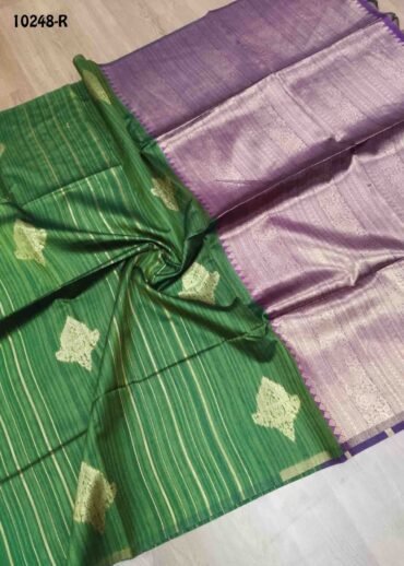 Arudhra -10248-R  OliveGreen Color Traditional Chanderi Silk Saree CM1474685 (LR4C)