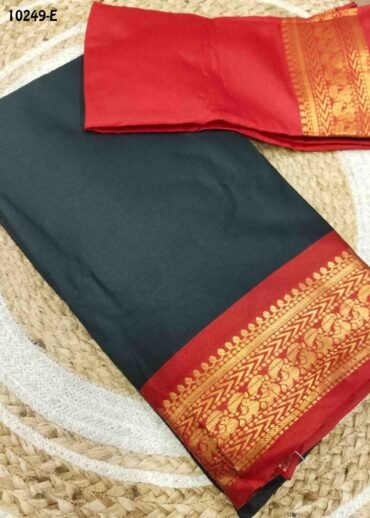 Migazha -10249-E  Black Color Traditional Aura Silk Saree CM1474792 (LR4B)