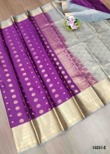 Anisha -10251-E Purple Color Traditional Semi Soft Silk Saree CM1486051 (LR4E)