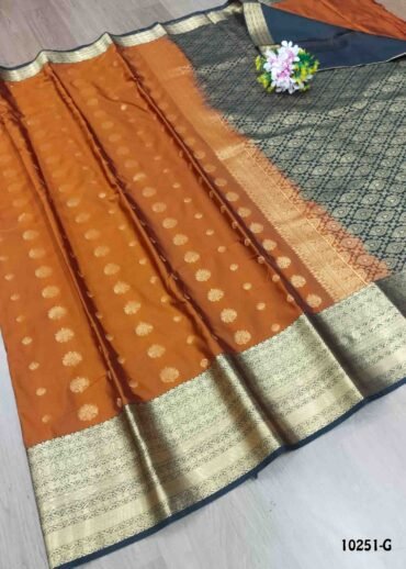 Anisha -10251-G Rustorange Color Traditional Semi Soft Silk Saree CM1486051 (LR4E)