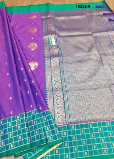 Danvanthiri -10258-A  Purple Color Traditional Semi-Soft Silk Saree CM1486611 (LR3E)