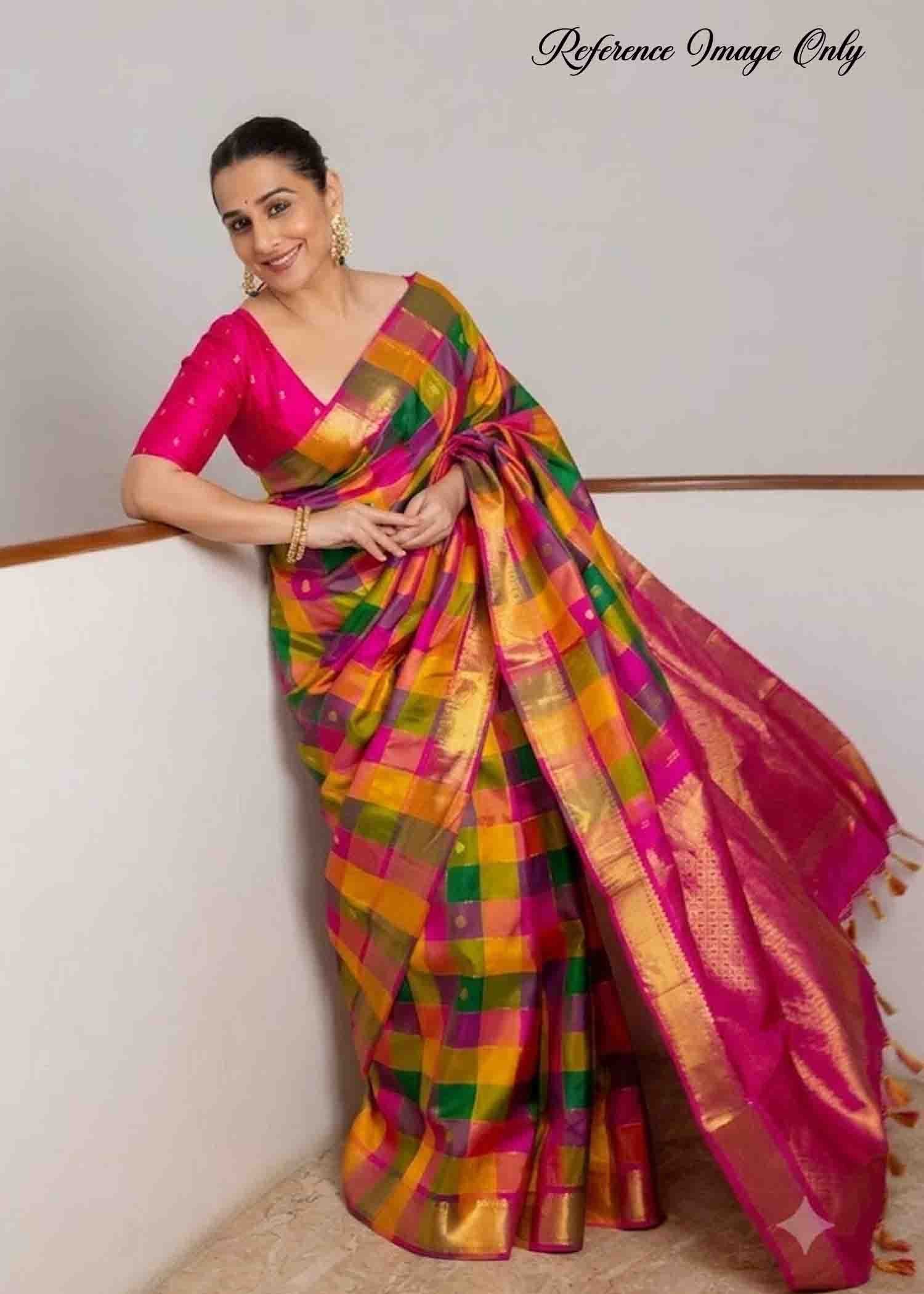 Ambika -10262-A Yellow Color Excellent Banaras Saree CM1456263 (LR6E)