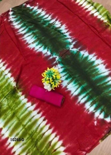 Thangam -10265-D  Multi Color Pure Cotton Saree CM1484774 (RR1C)
