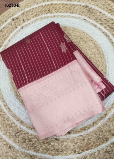 Lasliya -10270-B  Maroon Color Traditional Semi-Silk Saree CM1486649 (RR2D)