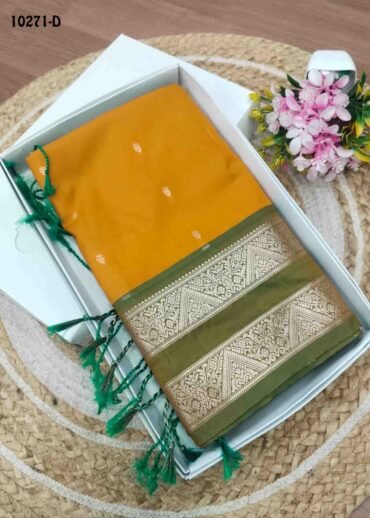 Lakshana -10271-D  Mustard Color Traditional Semi Soft Silk Saree CM1486652 (RR2D)
