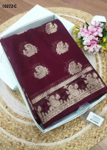 Radha -10272-C  Maroon Color Traditional Semi Soft Silk Saree CM1486652 (RR2D)