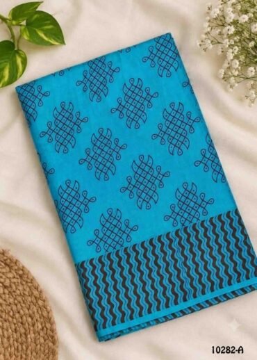 Brinda -10282-A SkyBlue Color Soft Pure Cotton CM1487975 (RR6B)