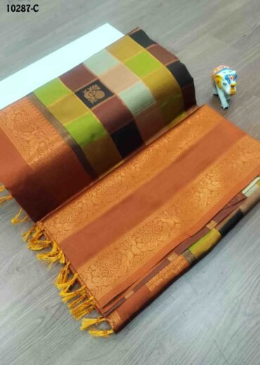 Tamilini -10287-C Multi Color Traditional Banaras  Saree CM1493533 (RR4B)