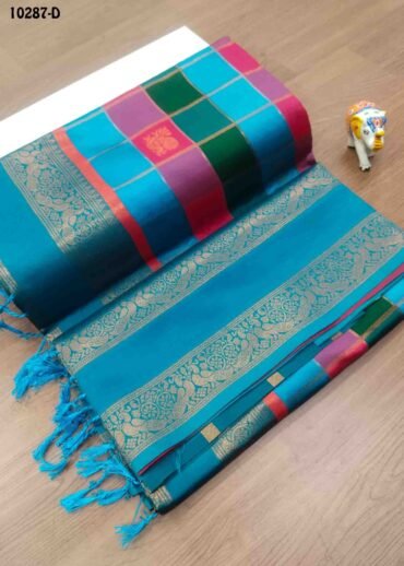 Tamilini -10287-D Multi Color Traditional Banaras  Saree CM1493533 (RR4B)