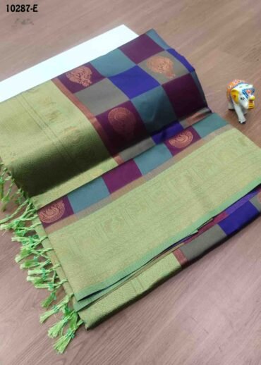Tamilini -10287-E  Multi Color Traditional Banaras  Saree CM1493533 (RR4B)