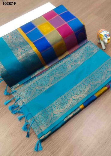 Tamilini -10287-F  Multi Color Traditional Banaras  Saree CM1493533 (RR4B)