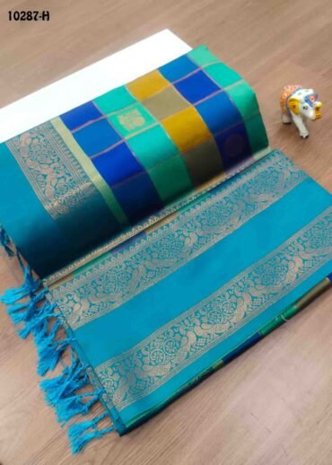 Tamilini -10287-H  Multi Color Traditional Banaras  Saree CM1493533 (RR4B)