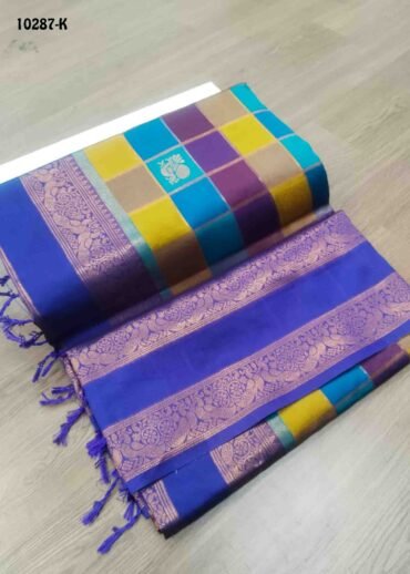 Tamilini -10287-K  Multi Color Traditional Banaras  Saree CM1493533 (RR4B)