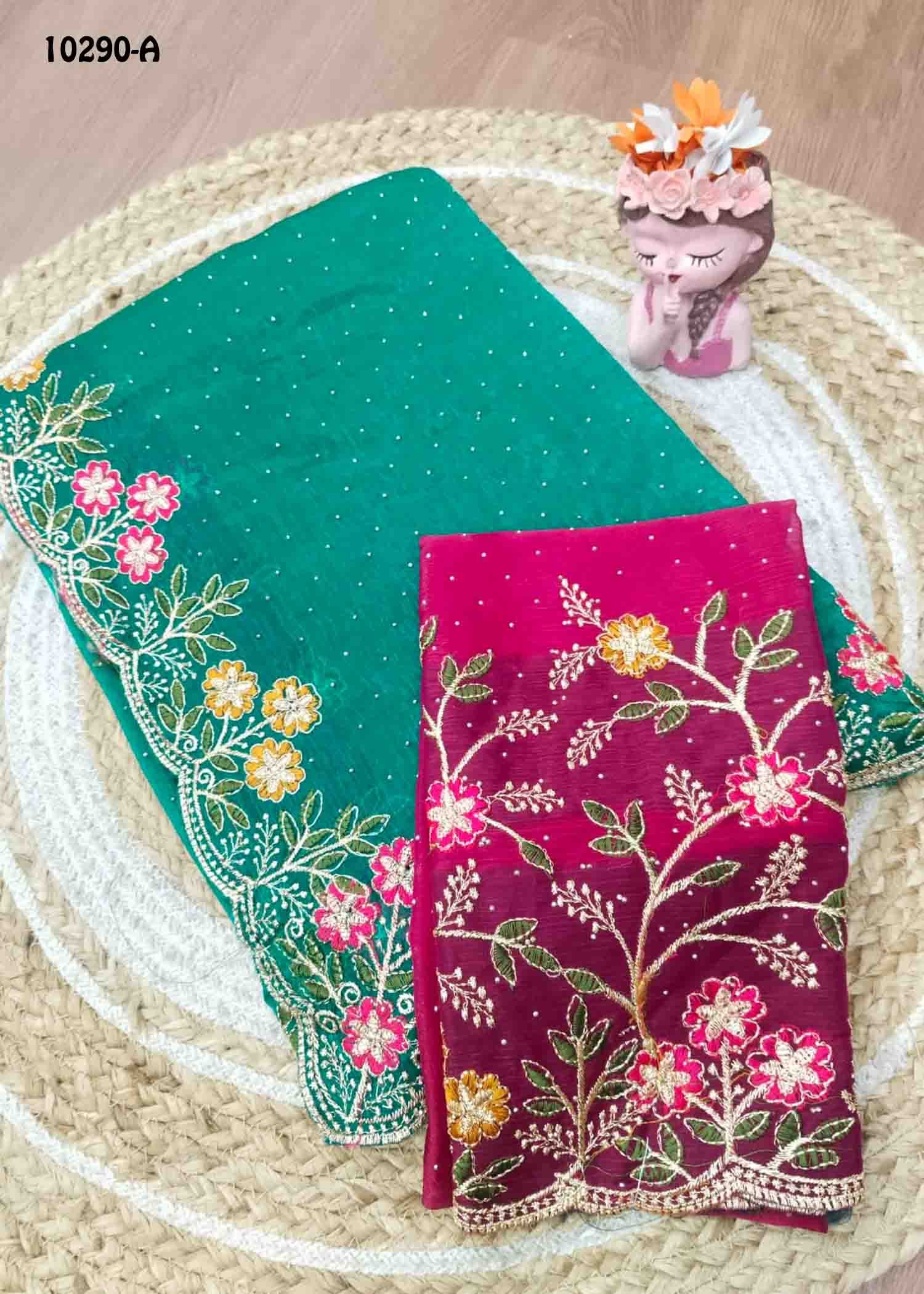 Kayalvizhi -10290-A Green Color Premium Space Silk Saree CM1473202 (RR4E)
