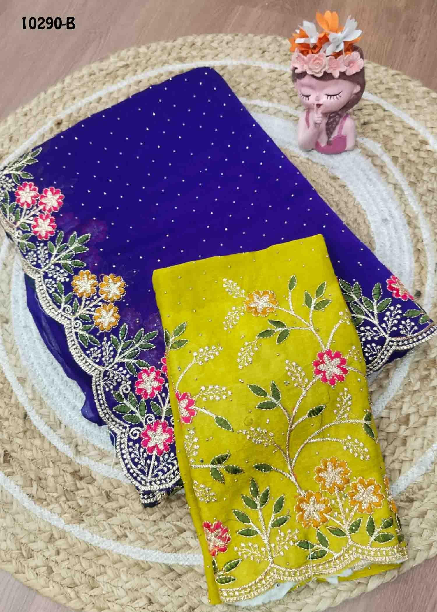 Kayalvizhi -10290-B Violet Color Premium Space Silk Saree CM1473202 (RR4E)