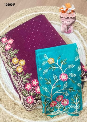 Kayalvizhi -10290-F  Purple Color Premium Space Silk Saree CM1473202 (RR4E)