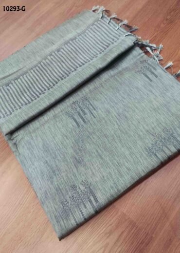 Sneha -10293-G  Grey Color Traditional Chanderi Silk Saree CM1493534 (RR5E)