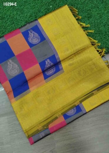 Pooja -10294-E  Multi Color Traditional Banaras  Saree CM1493533 (RR6D)