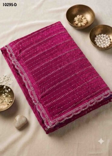Haasini -10295-D  HotPink Color Excellent  Space Silk Saree CM1492519