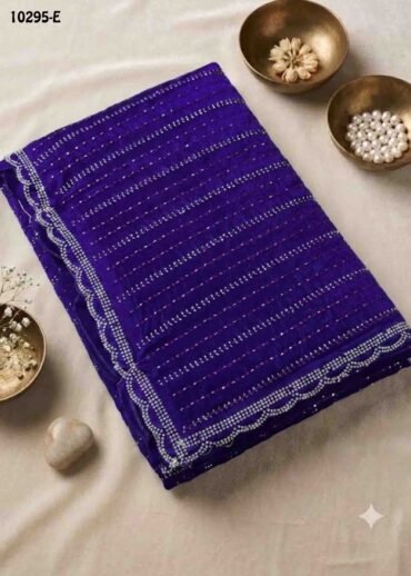 Haasini -10295-E  Violet Color Excellent  Space Silk Saree CM1492519