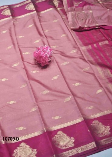 Nethra -10709 -D Babypink Color Excellent Mysore Silk Saree CM1485650 (RR3C)