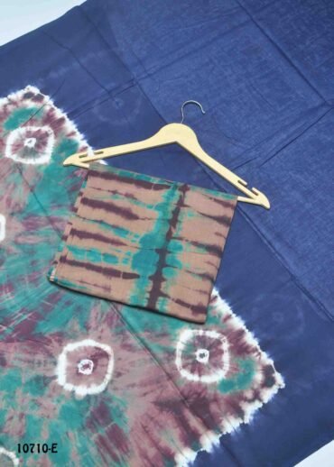Asina -10710-E Multi Color Excellent Batikcotton Saree CM1472507 (RR4C)