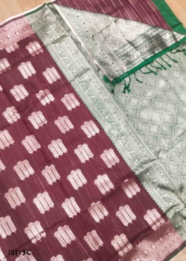 keerthika -10713-C Maroon Color Excellent Banras Saree CM1476560 (RR4C)