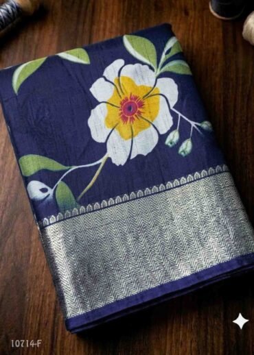 Asmitha -10714-F Navyblue Color Excellent Dolasilk Saree CM1475870 (RR4C)