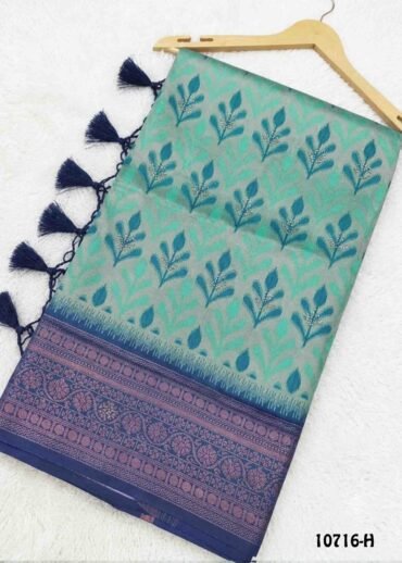 Priya -10716-H MintGreen    Color Excellent Crepe silk Saree CM1491774 (RR4C)