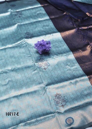 Shathika -10717-E Powderblue  Color Excellent Banaras Saree CM1474756 (RR4C)