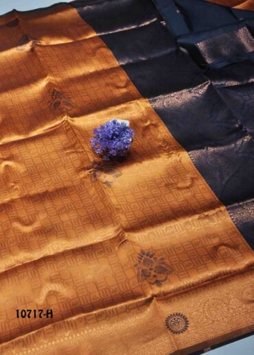 Shathika -10717-H MustardGold Color Excellent Banaras Saree CM1474756 (RR4C)