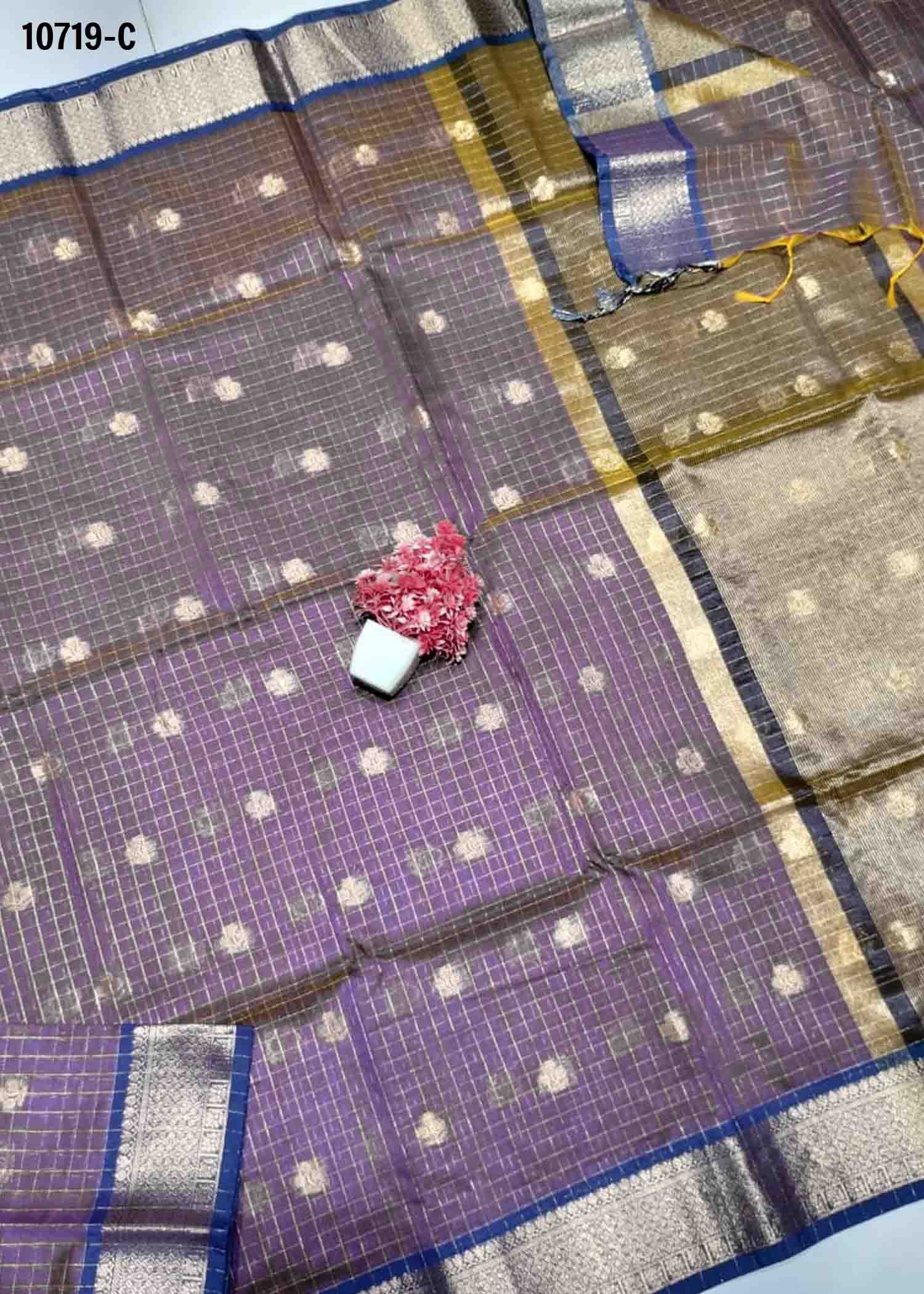 Lalitha -10719-C Lightpurple Color Traditional ChanderiSilk Saree CM1481039 (RR2D)