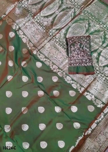 Ramyasri -10724-C Green Color Traditional Banaras  Saree CM1491797 (RR6B)