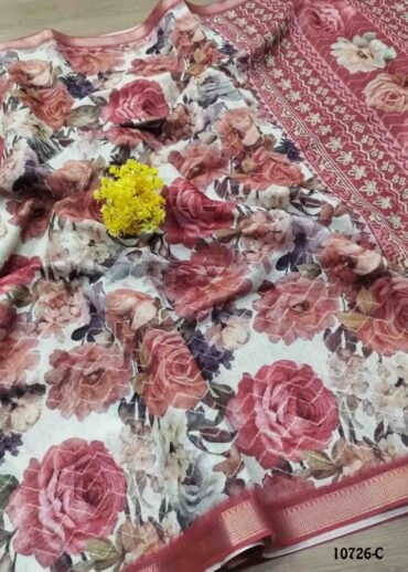 Rithika -10276-C RosePink Color Excellent Chanderi Silk  Saree CM1488264 (RR4B)