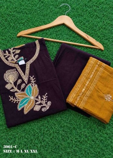 Neelambari- 3001-C DarkPurple Color Vertican Readymade Salwar CM1490757 (RR6C)
