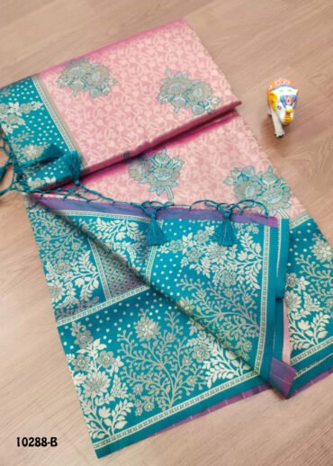 Amirtha -10288-B  Pink Color Traditional Chanderi Silk Saree CM1491981 (RR4B)
