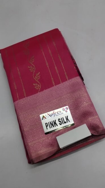 Pink Silk- 10510-A Pink color Fancy Banarasi saree CM1455477