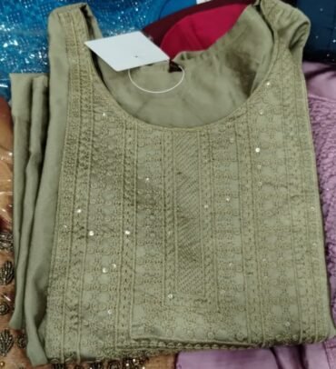 Aishu 09780-C [XL] Tan Color ReadyMade Kurthi CM1462634