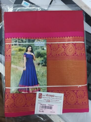 Pranika -10465-A Meroon Color Pavadasattai CM-1476155